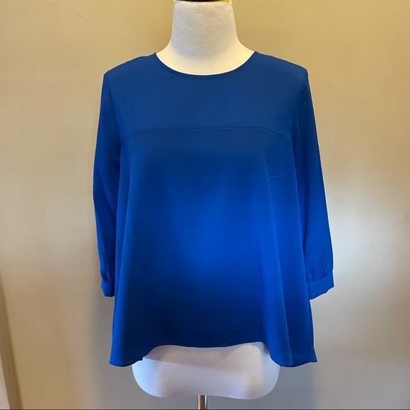 French Connection Tops - French Connection Asymmetrical Blouse